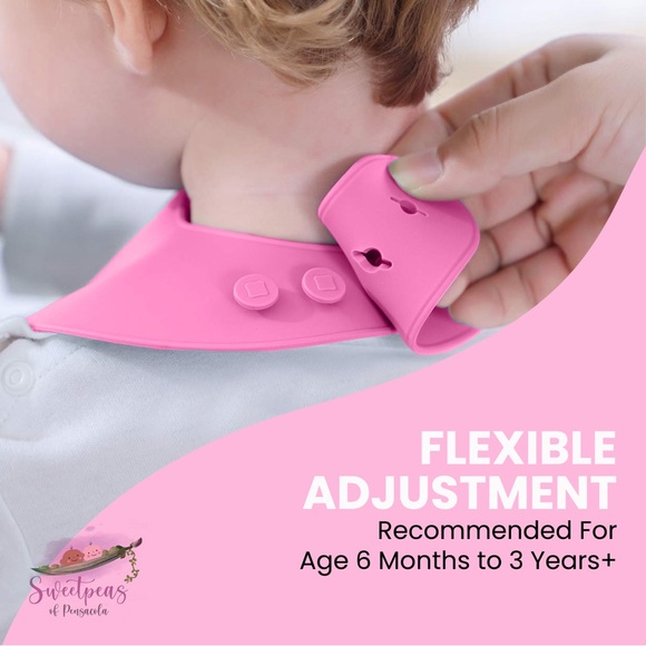 BABY AND TODDLER SILICONE FEEDING SETS INCLUDE BOWL WITH LID, 1 BIB AND 2 SPOONS - Picture 10 of 14